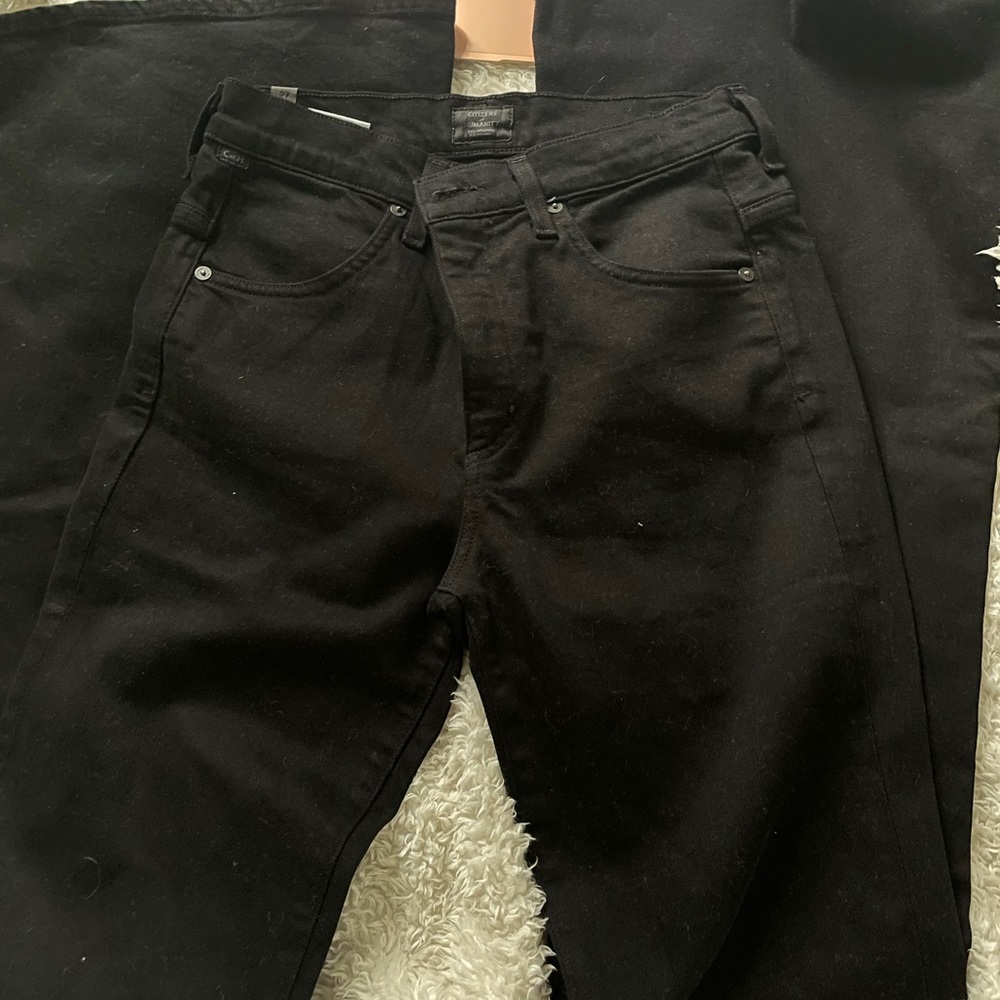 Citizens of Humanity Black Bootcut Flare Jeans - Picture 2 of 4